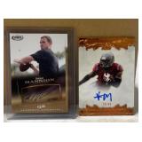 Sean Mannion and Vince Mayle Auto Cards