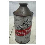 Rocky Mountain Beer Cone Top Can