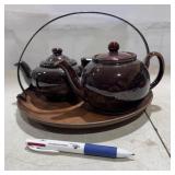 English Tea Set & Tray