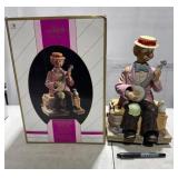 Banjo Player Sculpture