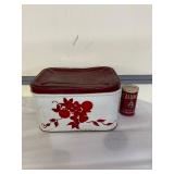 Metal Bread Box with Calumet Tin Bundle