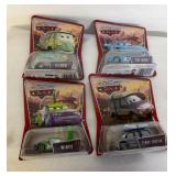 Disney Pixar Cars Diecast Set of 4 Collectibles