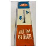 Nesbitt's Metal Advertising Thermometer