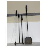 Fireplace Tools With 33.5" Shovel
