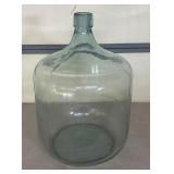 Large Clear Glass Carboy with Round Base