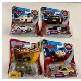 4 Disney Pixar Cars Die-Cast Figures