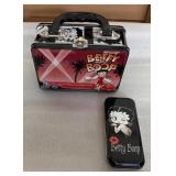 Betty Boop Tin Lunchbox and Small Case