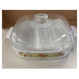CorningWare Casserole Dish With Glass Lid