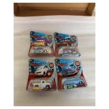 4 Disney Pixar Cars Diecast Models