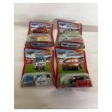 4 Disney Cars Race-O-Rama Figures