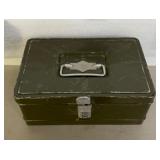 Metal Toolbox With Assorted Contents