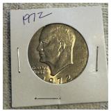 1972 Eisenhower Dollar Coin