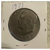 1971 Eisenhower Dollar Coin