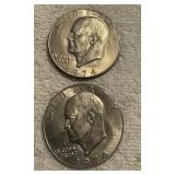 1974 Eisenhower Dollars
