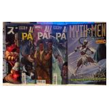 Myth Men & Aliens Vs. Parker Comics