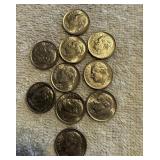 Roosevelt Dimes (2000-2012 Minted)