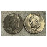 1974 Eisenhower Dollars