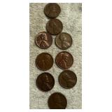 1956 Lincoln Wheat Pennies