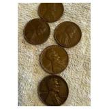 1946 Lincoln Wheat Cents
