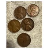 1946 Wheat Pennies,