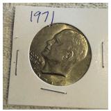 1971 Eisenhower Dollar Coin
