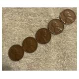 1944 D  Lincoln Wheat Pennies