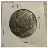 1972 Eisenhower Dollar Coin