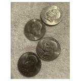 1977 Eisenhower Dollar Coins