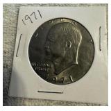 1971 Eisenhower Dollar Coin