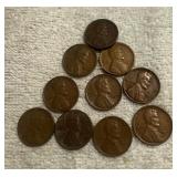 1942 Lincoln Wheat Pennies Collection