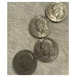 1977 Eisenhower Dollar Coins