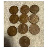 1945 D Wheat Penny Collection