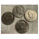 1977 Eisenhower Dollar Coins