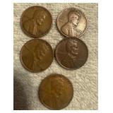 1945 Lincoln Wheat Pennies