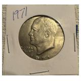 1971 Eisenhower Silver Dollar