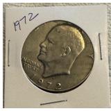 1972 Eisenhower Dollar Coin