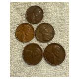 1944 D Lincoln Wheat Pennies