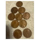 1952 S Lincoln Wheat Pennies Collection