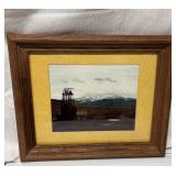 Framed Landscape Photo, 17ï¿½ x 14ï¿½