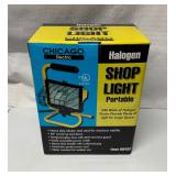 Chicago Electric Portable Halogen Shop Light