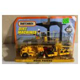 Matchbox Dirt Machines Road Pavers Set
