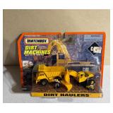 Matchbox Dirt Machines Dirt Haulers Set