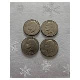 1972 Eisenhower Dollar Coin Set