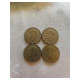 1976 Eisenhower Dollar Bicentennial Coins