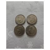 1972 Eisenhower Dollar Coin Set