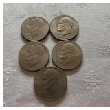 1976 Eisenhower Dollar Coins