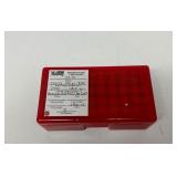 Red Plastic Ammunition Storage Box