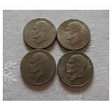 1976 Eisenhower Dollar Bicentennial Coins