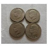 1972 Eisenhower Dollar Coin Set