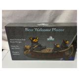 Bear Welcome Plaque by Rivers Edge